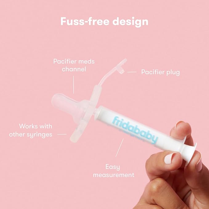 Frida Baby Medicine Pacifier Syringe, Accu-Dose Paci, Medi Frida Dispenser - Image 4