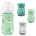 Silicone Sleeves for Avent Glass Natural Baby Bottle, 3 Pack Bottles Shatter by SMAutoLife