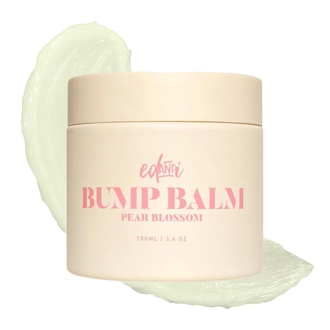ed&i BUMP BALM for Pregnancy Stretch Mark Prevention, Belly Moisturizer for by edandi