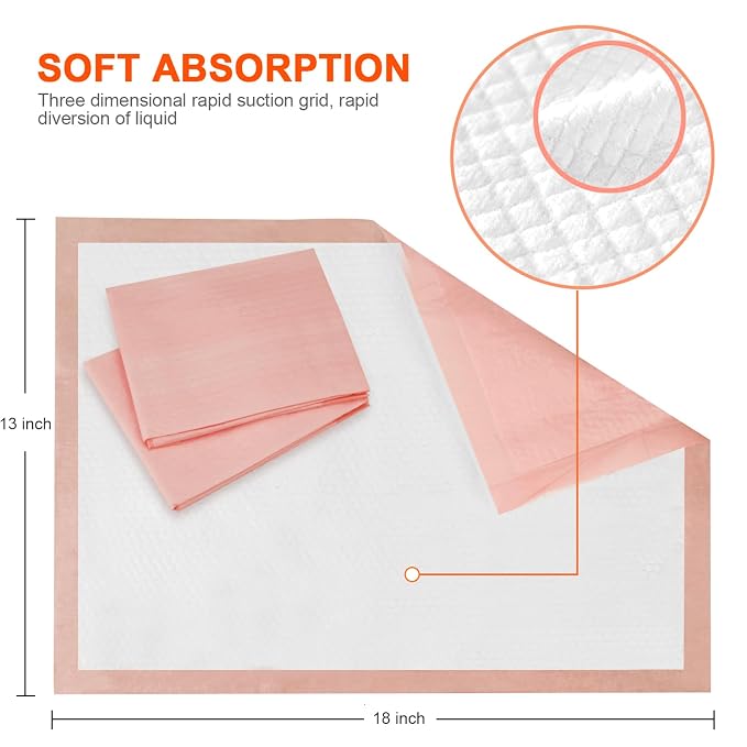 Disposable Changing Pad, Baby Incontinence Changing Pads Diaper UnderPads - Image 3