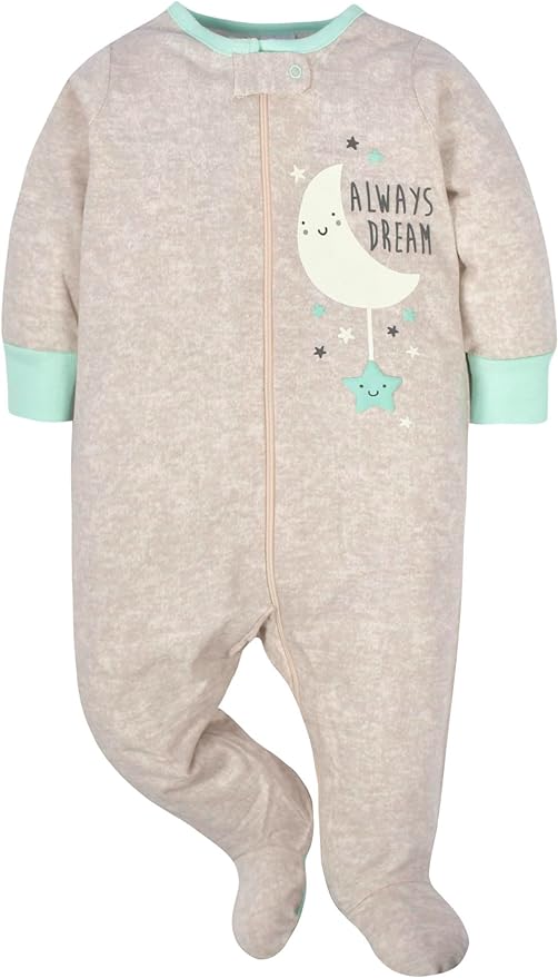 Gerber Baby Boys 4 Pack Sleep 'N Play Footie - Image 2