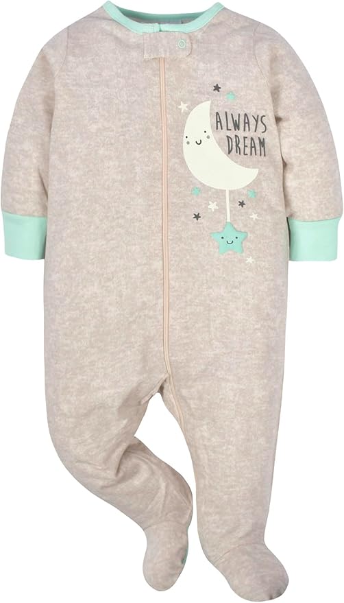 Gerber Baby Boys 4 Pack Sleep 'N Play Footie - Image 2