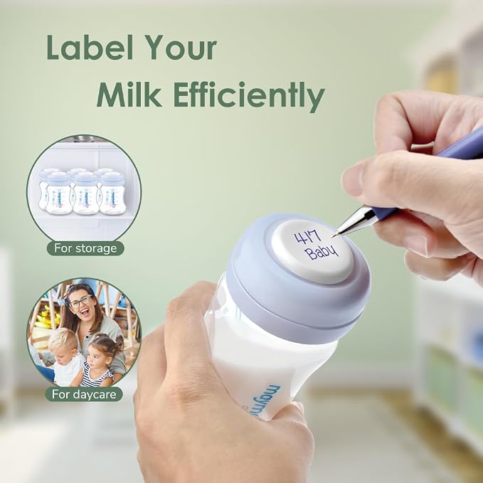 Maymom Wide-Mouth Milk Storage Collection Bottle - Image 5