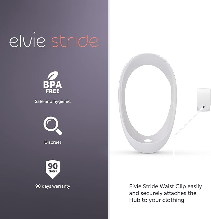 Elvie Stride Breast Pump Flexible & Portable Waist Clip - Image 2