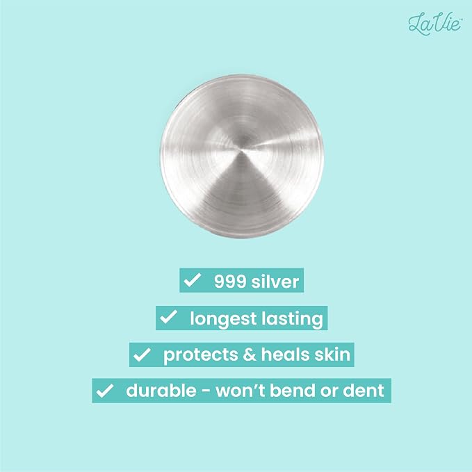 LaVie Silver Nursing Cups, Soothing Protection - Image 3