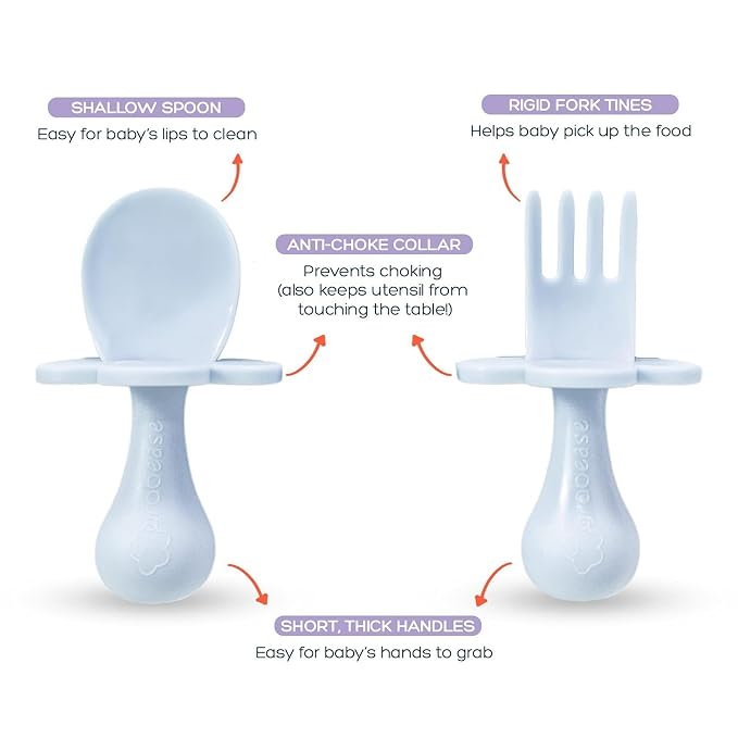 Grabease Baby Spoon & Fork Set - Image 4