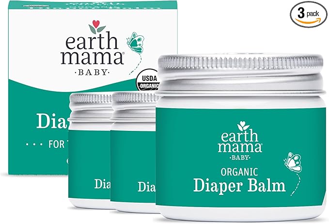 Earth Mama Organic Diaper Balm 2-Ounce | Diaper Cream by EarthMamaOrganics