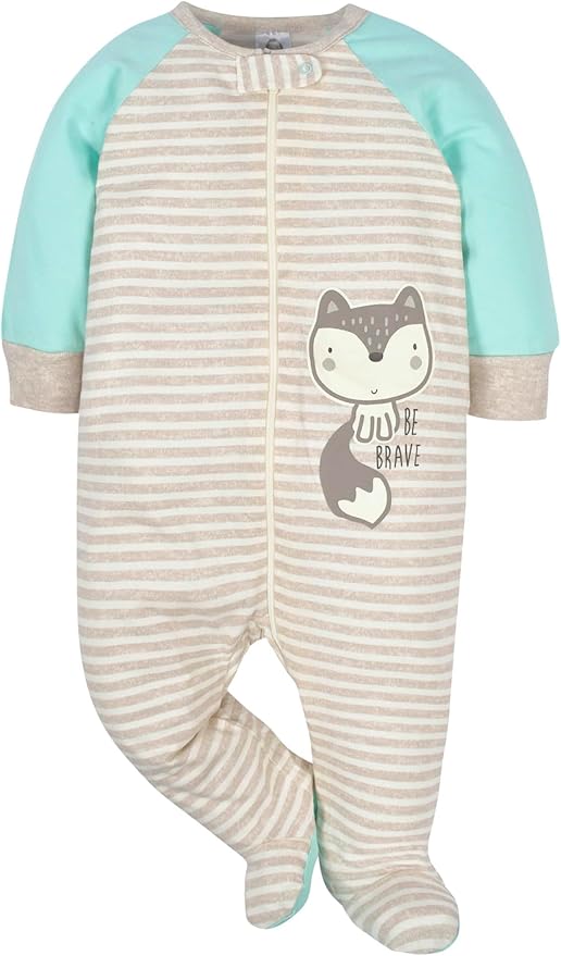 Gerber Baby Boys 4 Pack Sleep 'N Play Footie - Image 5