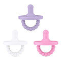 Ryan & Rose Cutie PAT All-in-One Pacifier and Teether Massaging Teething Ring by RyanAndRose