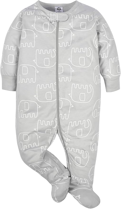 Gerber Baby Boys 4 Pack Sleep 'N Play Footie - Image 4