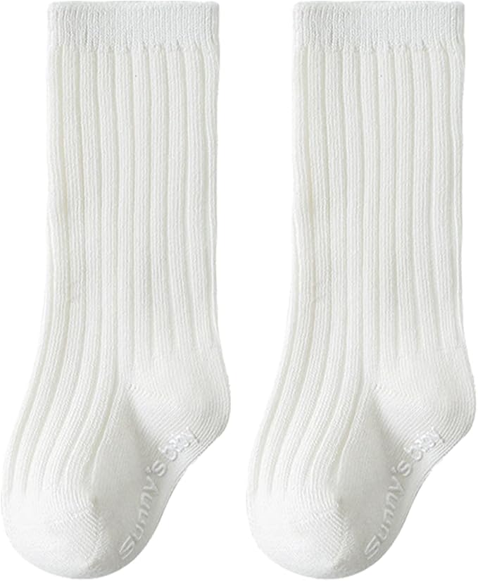 Zumou Toddler Knee High Socks Non Slip Anti Skid Baby Boy Girls Seamless Long - Image 4