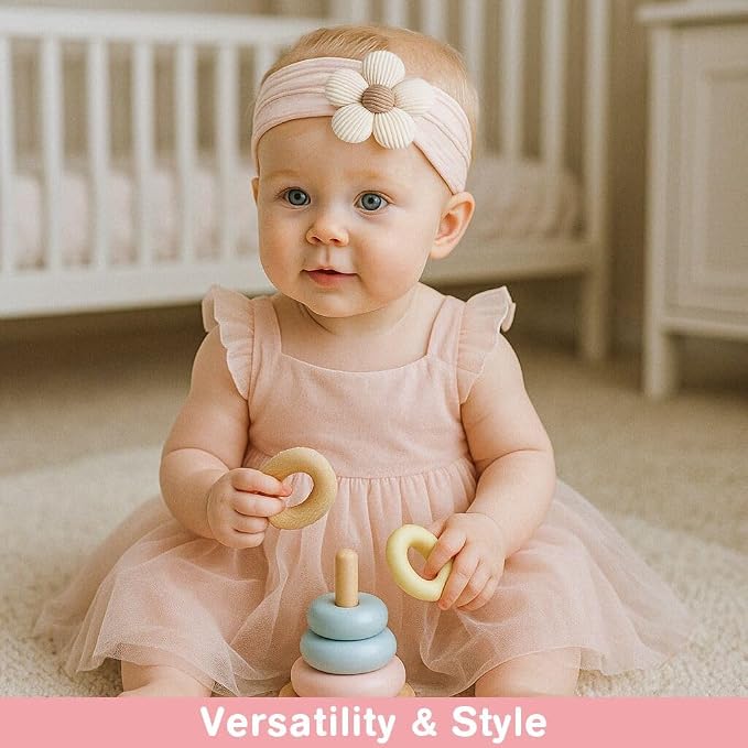 6 Pcs Baby Girls' Headbands Gifts - Image 6