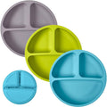 WeeSprout Silicone Plates for Babies & Toddlers 100% Food-Grade Dishes for Self by WeeSprout
