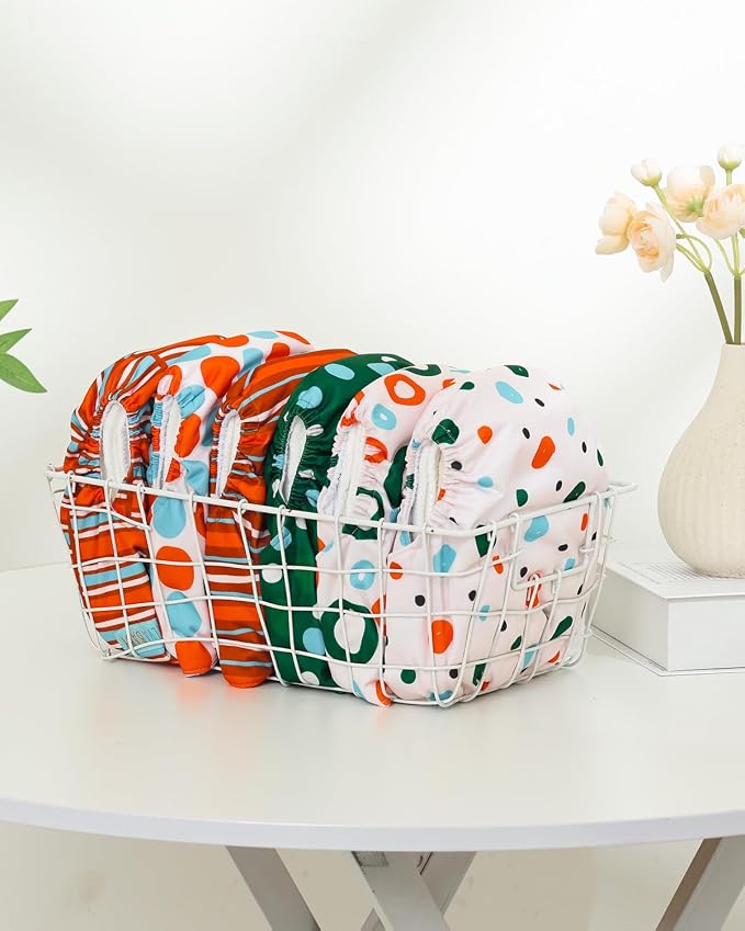 ALVABABY Baby Cloth Diaper 6 Pack - Image 9