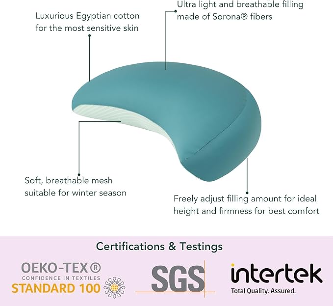 Premium Egyptian Cotton Versatile Pregnancy Maternity Pillow - Image 4