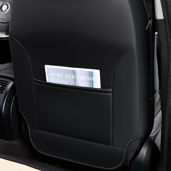 Seat Covers for Cars, Waterproof Seat Covers, Leather Car Seat Covers 2 Pack - Image 6