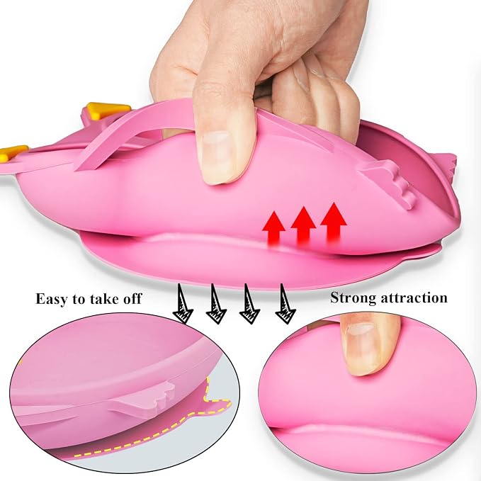 Baby Toddler Silicone Suction Plate - Image 3