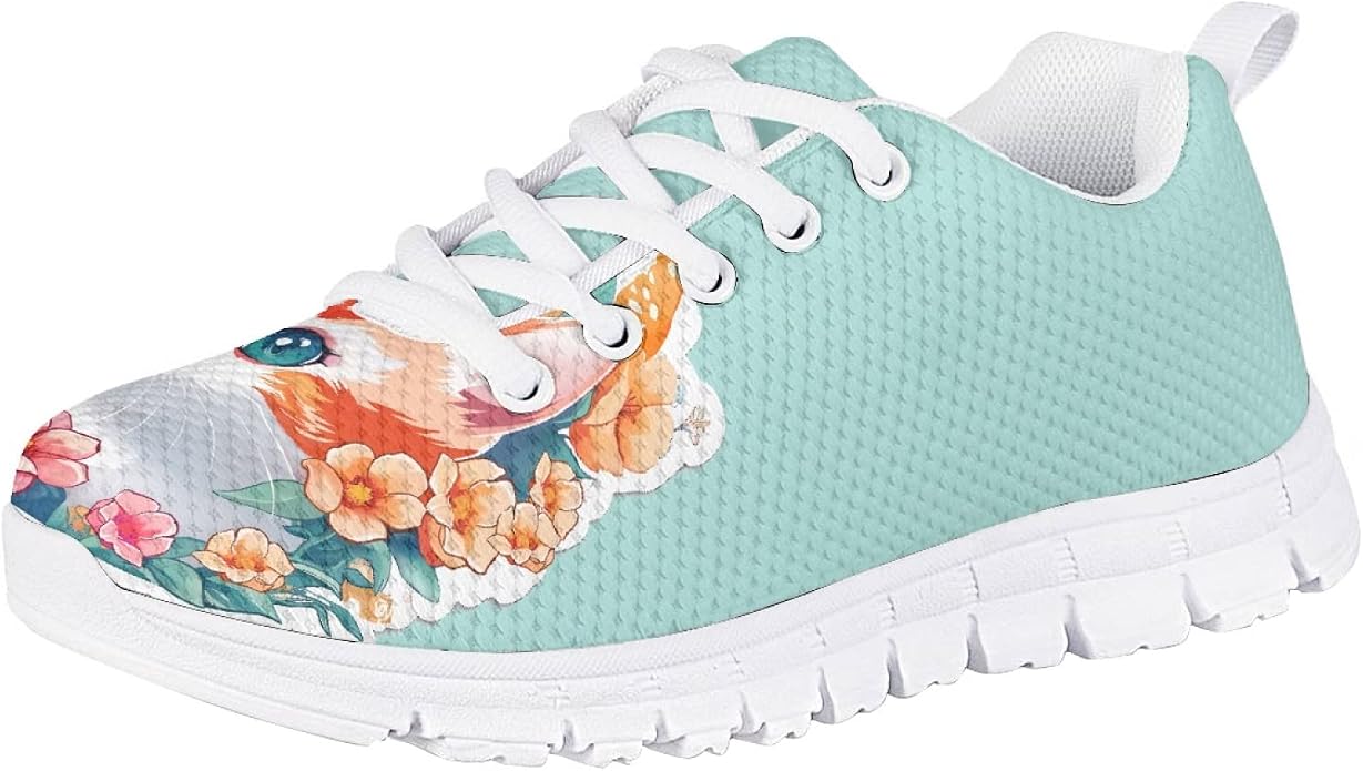 MARSVOVO First Shoes for Walking Boy Girl Athletic Lightweight Flexible Lace-up - Image 3