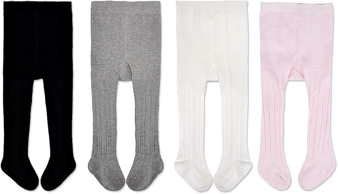EPEIUS Baby Girl Tights Thick Cable Knit Leggings Stockings Cotton Pantyhose - Image 8