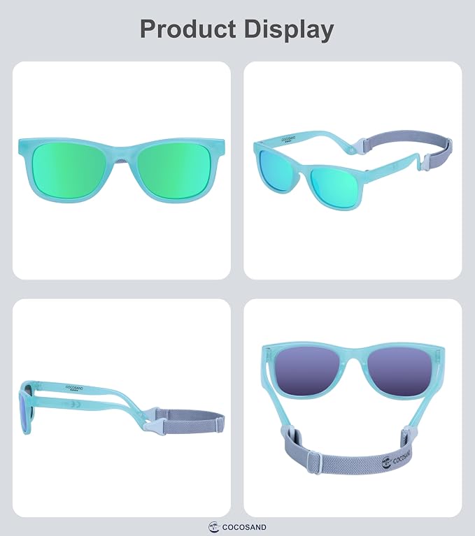 COCOSAND Flexible Baby Sunglasses - Image 7