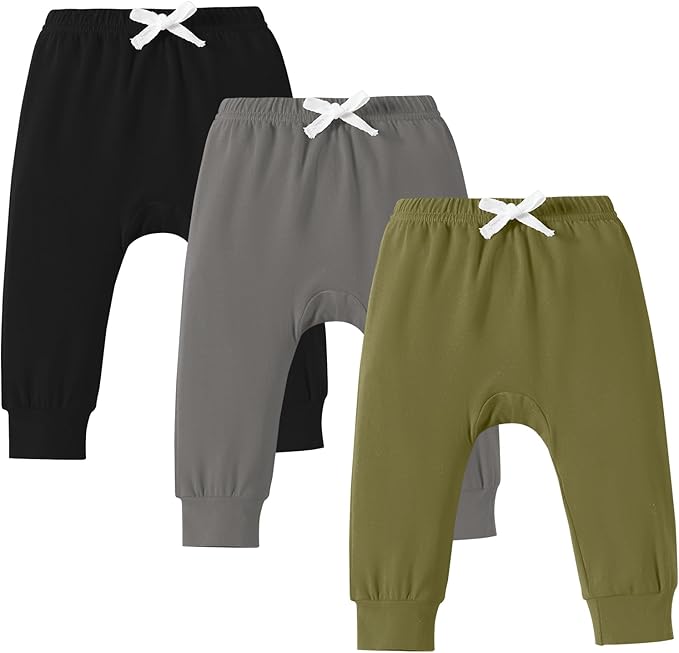 DREAM BUS Pack of 3 Toddler Jogger Pants by DreamBus