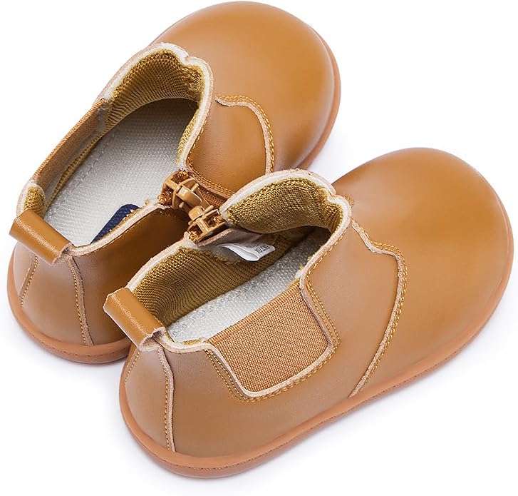 BMCiTYBM Baby Boys Girls Boots Infant Shoes First Walking Booties - Image 4