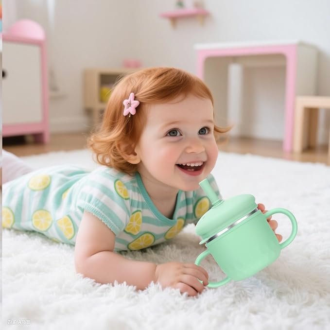 BUSOHA Stainless Steel Sippy Cups - Image 6