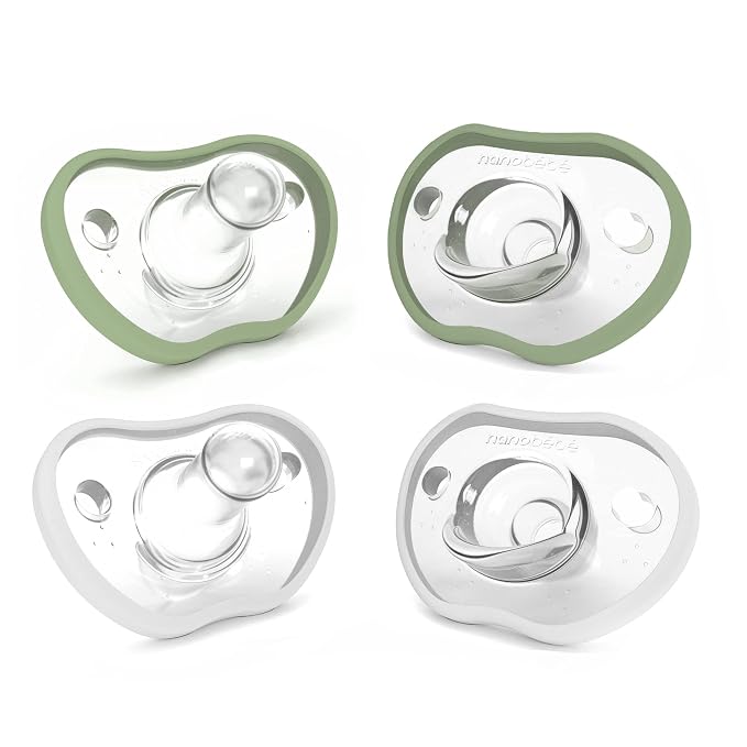 Nanobebe Baby Pacifiers 0-3 Month by Nanobebe