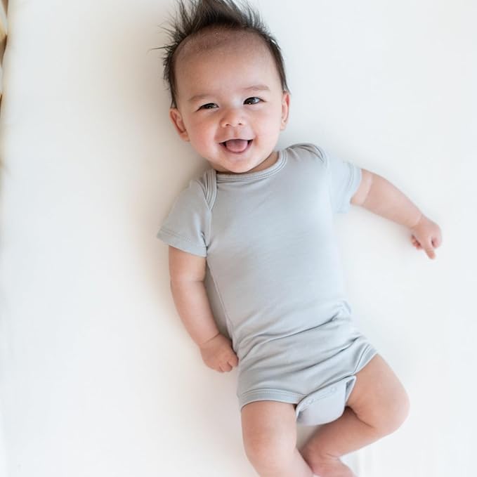 KYTE BABY Unisex Bodysuits, 97% Rayon made from Bamboo, 3% Spandex - Image 3