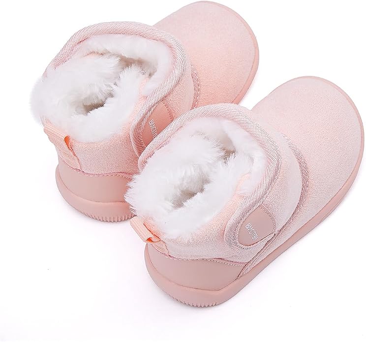 BMCiTYBM Girls Boys Snow Boots Warm Winter Fur Lined Baby Shoes - Image 5