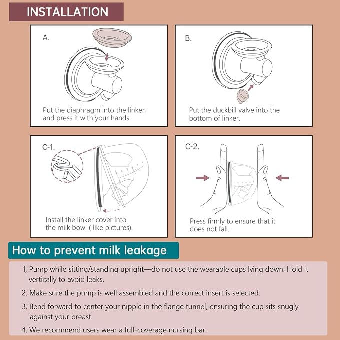 Hands-Free Collection Cups Compatible - Image 5
