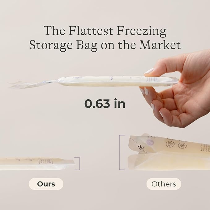 Lansinoh Breastmilk Storage Bags, Baby Essentials, Fast Freeze & Thaw Breast - Image 5