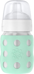 Lifefactory 8-Ounce Stainless-Steel Vacuum-Insulated Wide-Neck Baby Bottle by Lifefactory