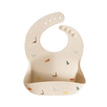 mushie Silicone Baby Bib | Adjustable Fit Waterproof Bibs by mushie