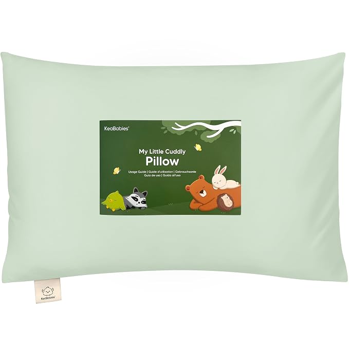Toddler Pillow with Pillowcase by KeaBabies