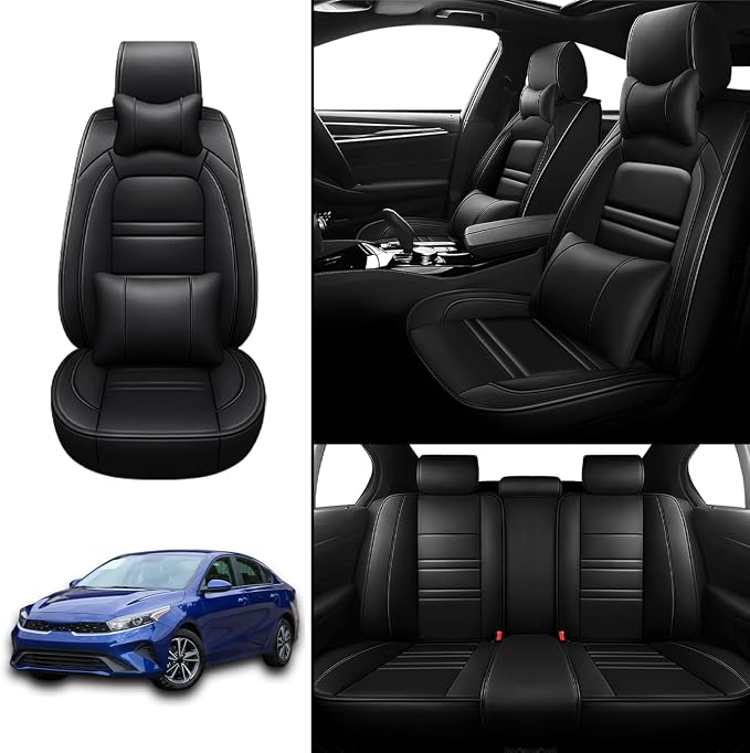Car Seat Covers for kia Forte 2010-2024 | 5-Seats Seat Covers, Waterproof Seat - Image 2