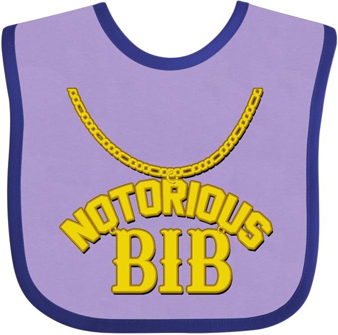 inktastic Notorious Bib Baby Bib by Inktastic