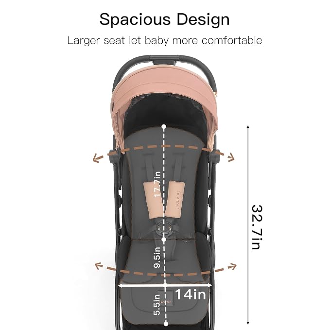 Gravity Folding Baby Stroller - Image 2