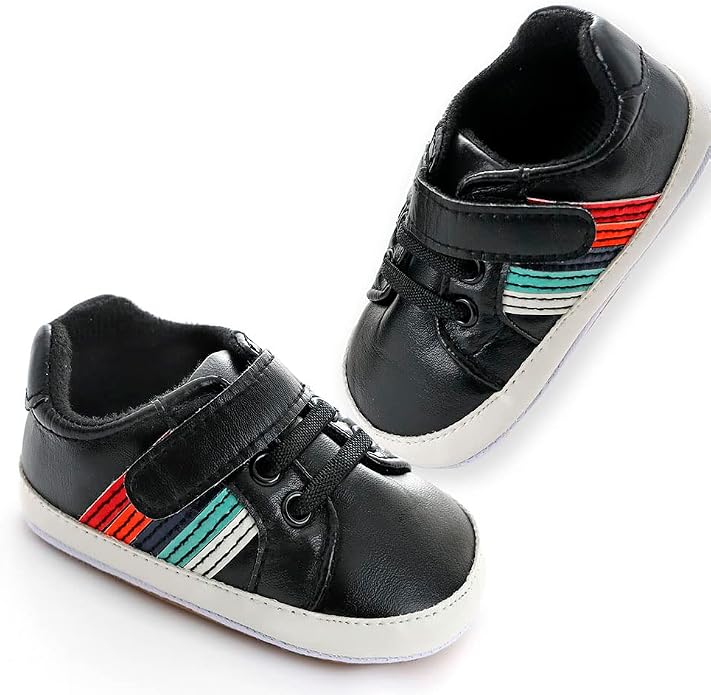 Clowora Baby Boys Girls Shoes Non-Slip Rubber Sole Sneakers Infant First - Image 4