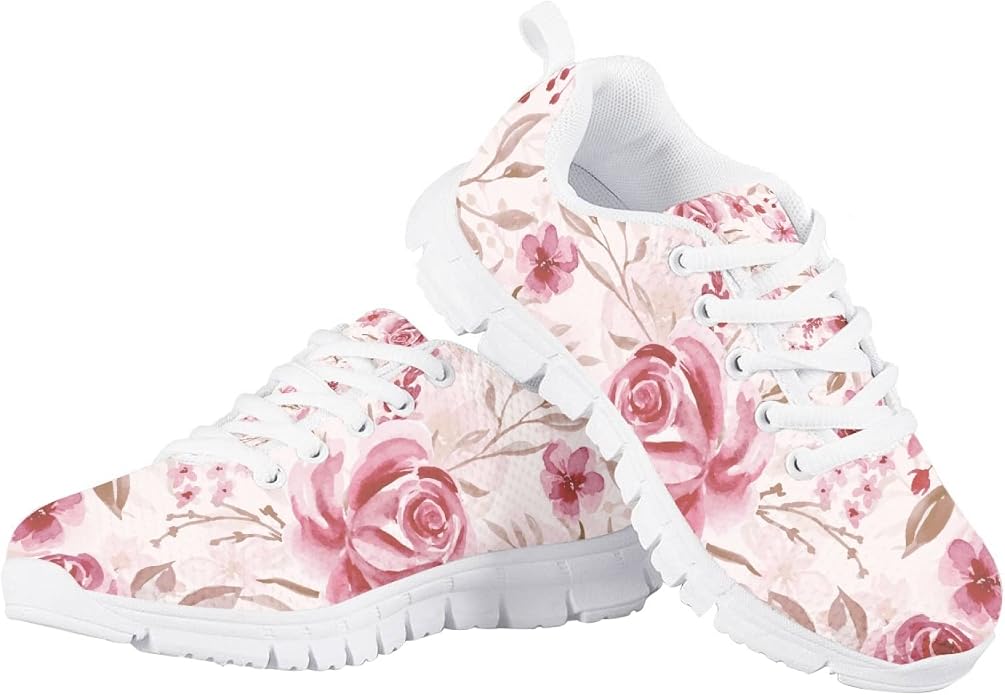 MARSVOVO First Shoes for Walking Boy Girl Athletic Lightweight Flexible Lace-up - Image 2