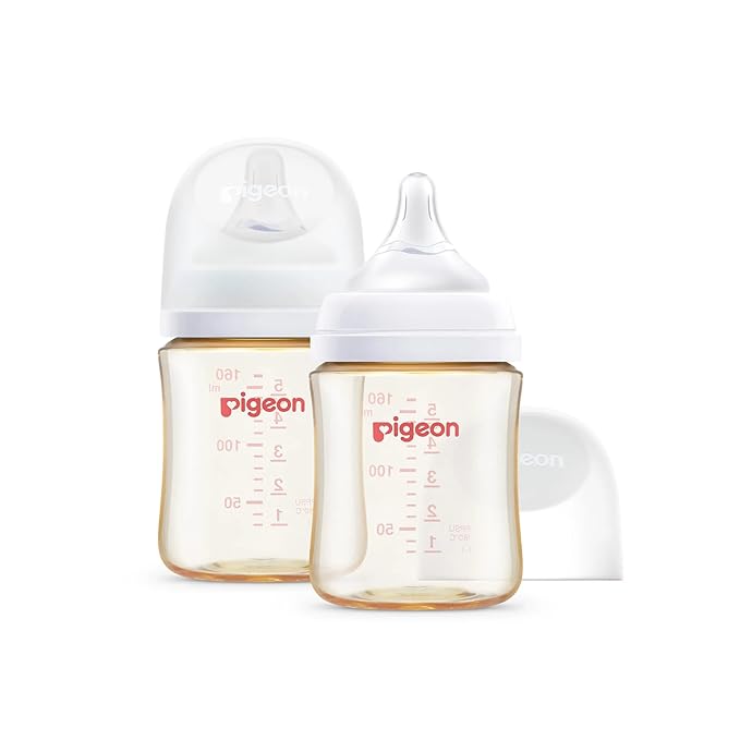 Pigeon PPSU Nursing Baby Bottle Wide Neck, Anti-Colic, Streamlined Body by PIGEON
