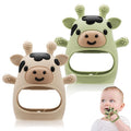 2 Pack Baby Teething Toys 0-6 6-12 Months, Adjustable Anti Dropping Wrist by Unknown