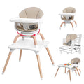 Baby High Chair, 7 in 1 Convertible High Chairs by Komcot