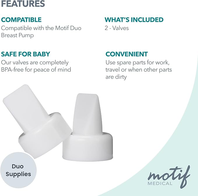 Motif Medical Replacement Breast Pump Valve - Image 3