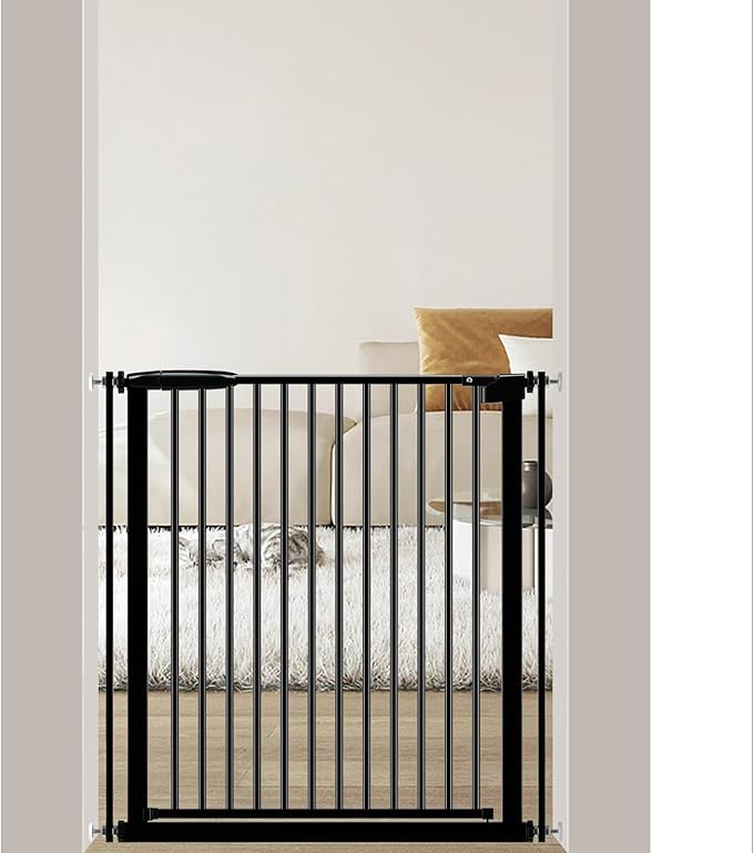 DEARBB Extra Wide Baby Gate Ultra Narrow Spacing 30.11-77.36" Pressure Mounted - Image 7