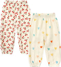 MYGBCPJS Baby Boys Girls Cotton Linen Trousers Kids Casual Ankle Pants Loose by MYGBCPJS