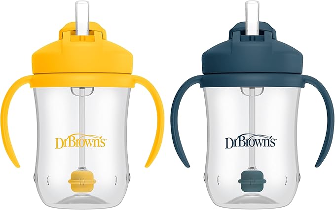 Dr. Brown's Milestones Baby's First Straw Cup, Training Cup by DrBrowns