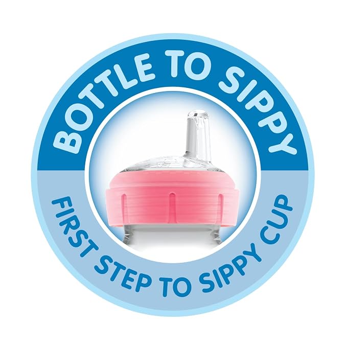 Dr. Brown's Milestones Wide-Neck Sippy Spout Bottle - Image 7