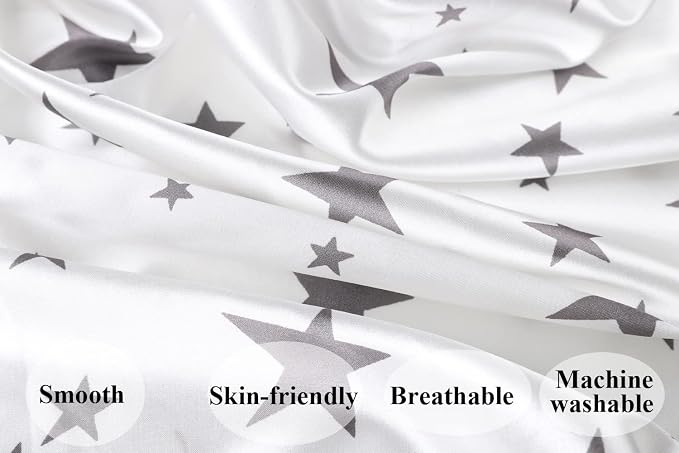 Satin Nursing Pillow Cover Set - Image 3