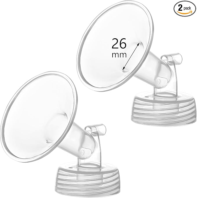 26mm Flange Compatible with Spectra S1 S2 9 Plus Synergy Gold Breastpump by Unknown